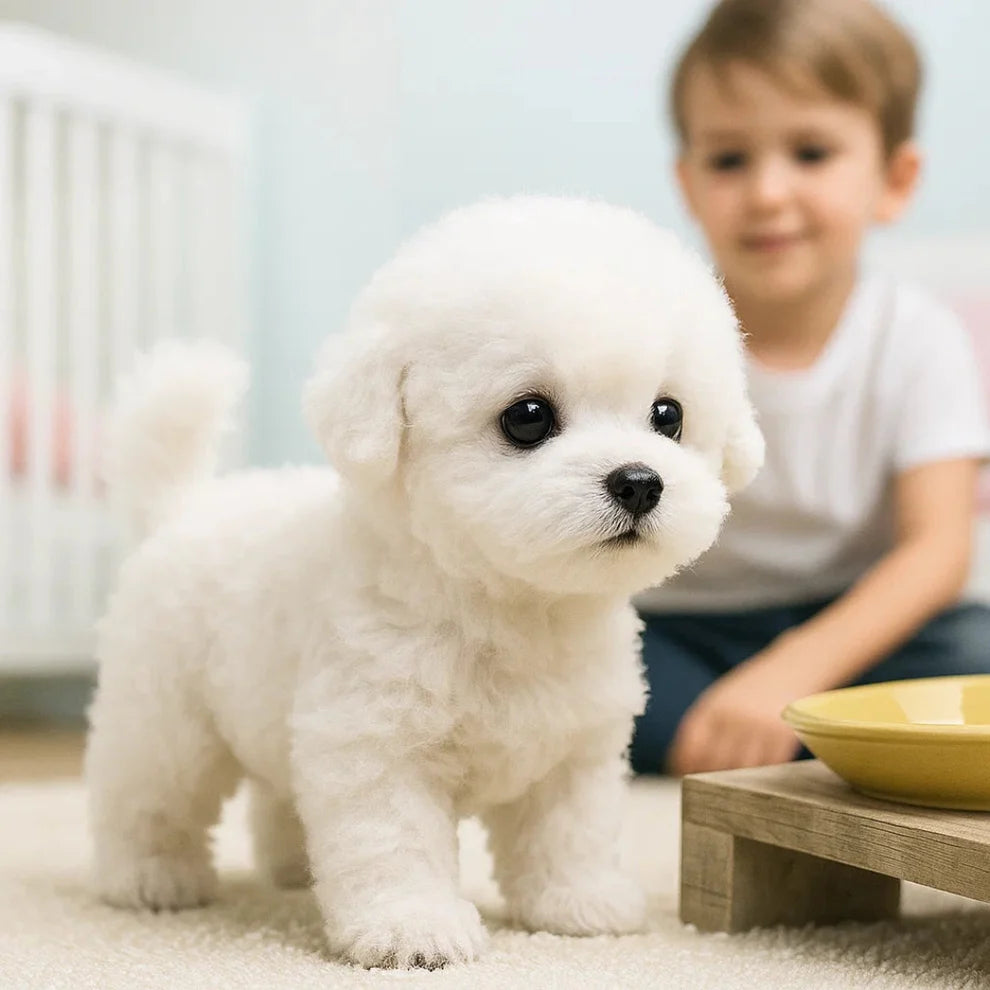 Interactive Robotic Puppy Plush Touch Sensor Toy for Kids