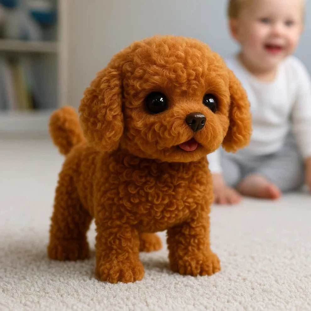 Interactive Robotic Puppy Plush Touch Sensor Toy for Kids