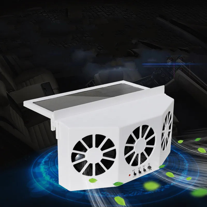 Solar Car Vent Fan Plastic Housing for Vehicle Use