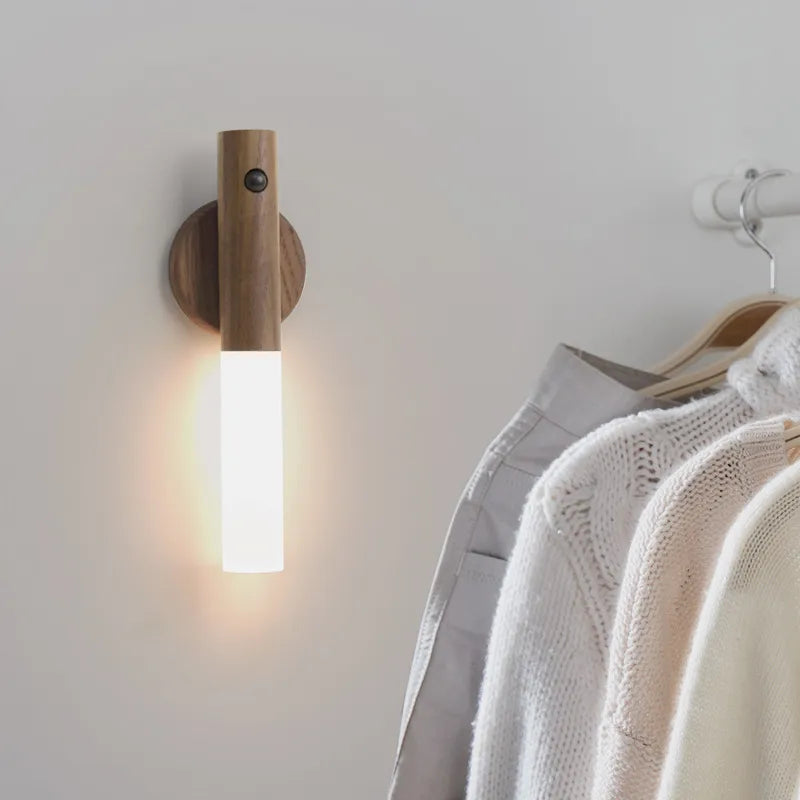 Motion Sensor Wall Light USB Rechargeable for Indoor Use