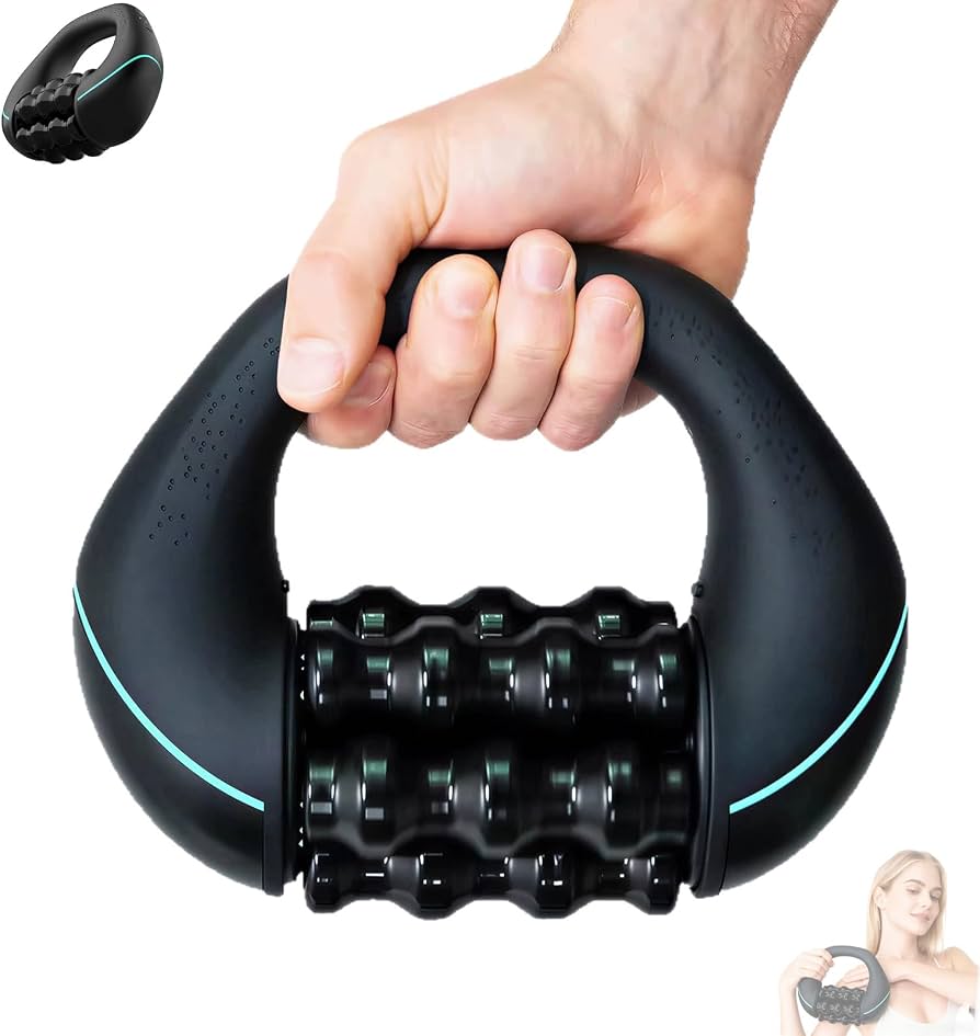 Rechargeable Percussion Massager Rolling Design for Home Use