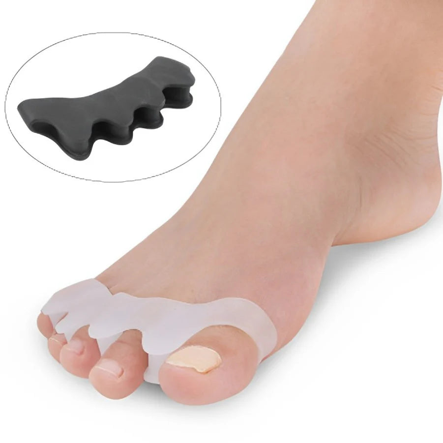 Toe Separator Five Hole Silicone Gel Support for Adults