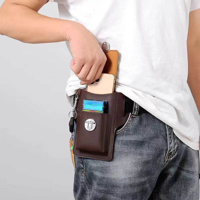Belt Storage Pouch Compact Carry Case for Everyday Use
