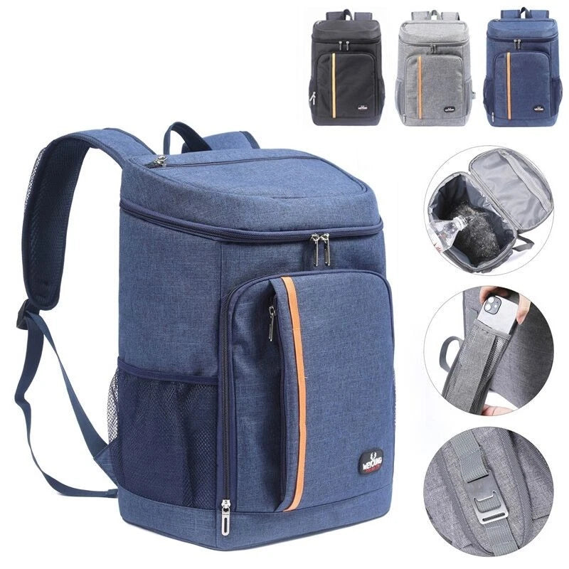 Insulated Cooler Backpack Large Capacity for Outdoor Travel