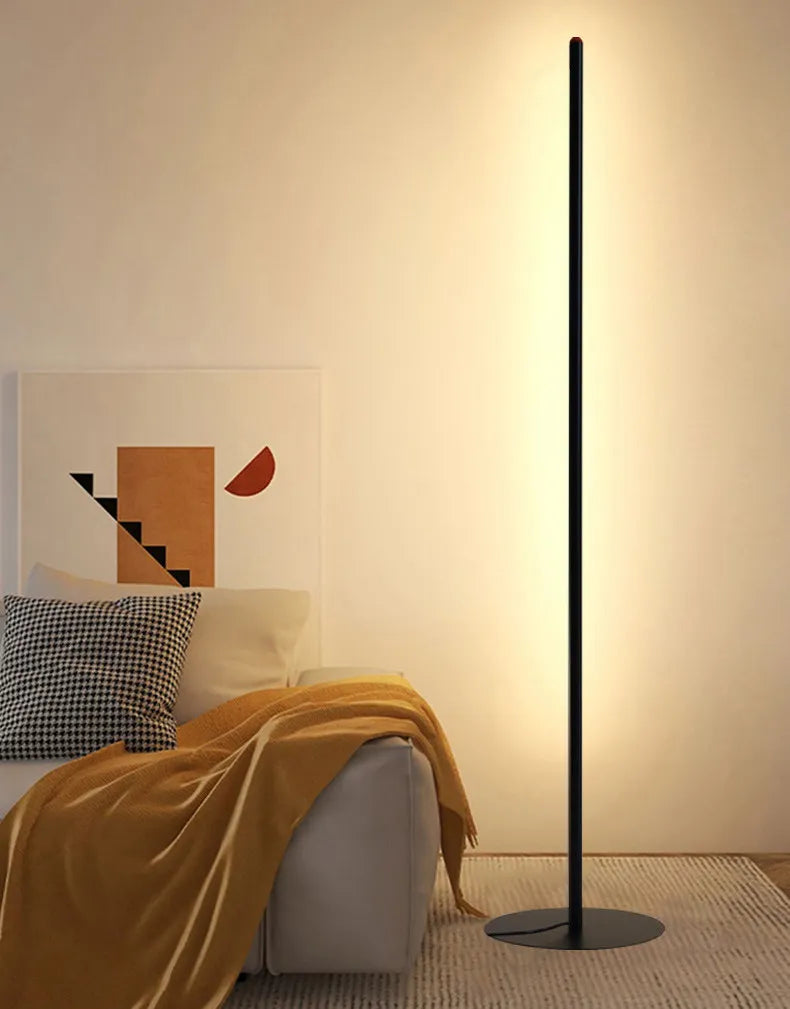 LED Floor Lamp Aluminum Housing for Indoor Lighting