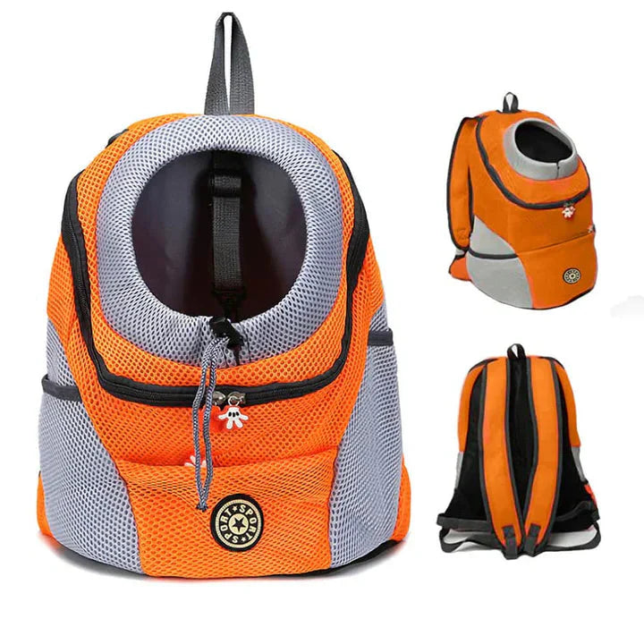 Pet Carrier Backpack Mesh Fabric for Small Dogs