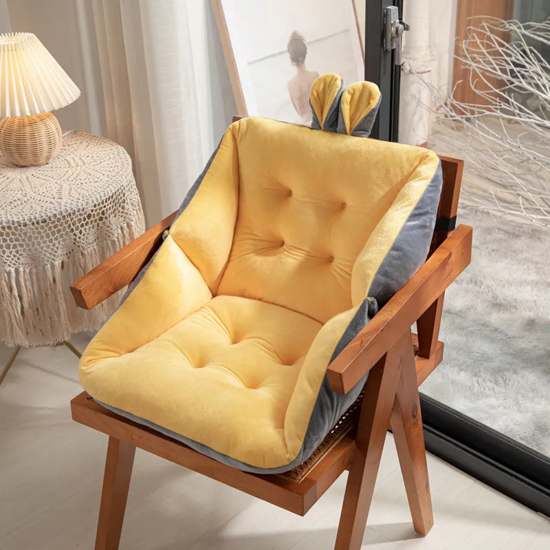 Office Chair Cushion Thick Foam Fabric for Seating Use
