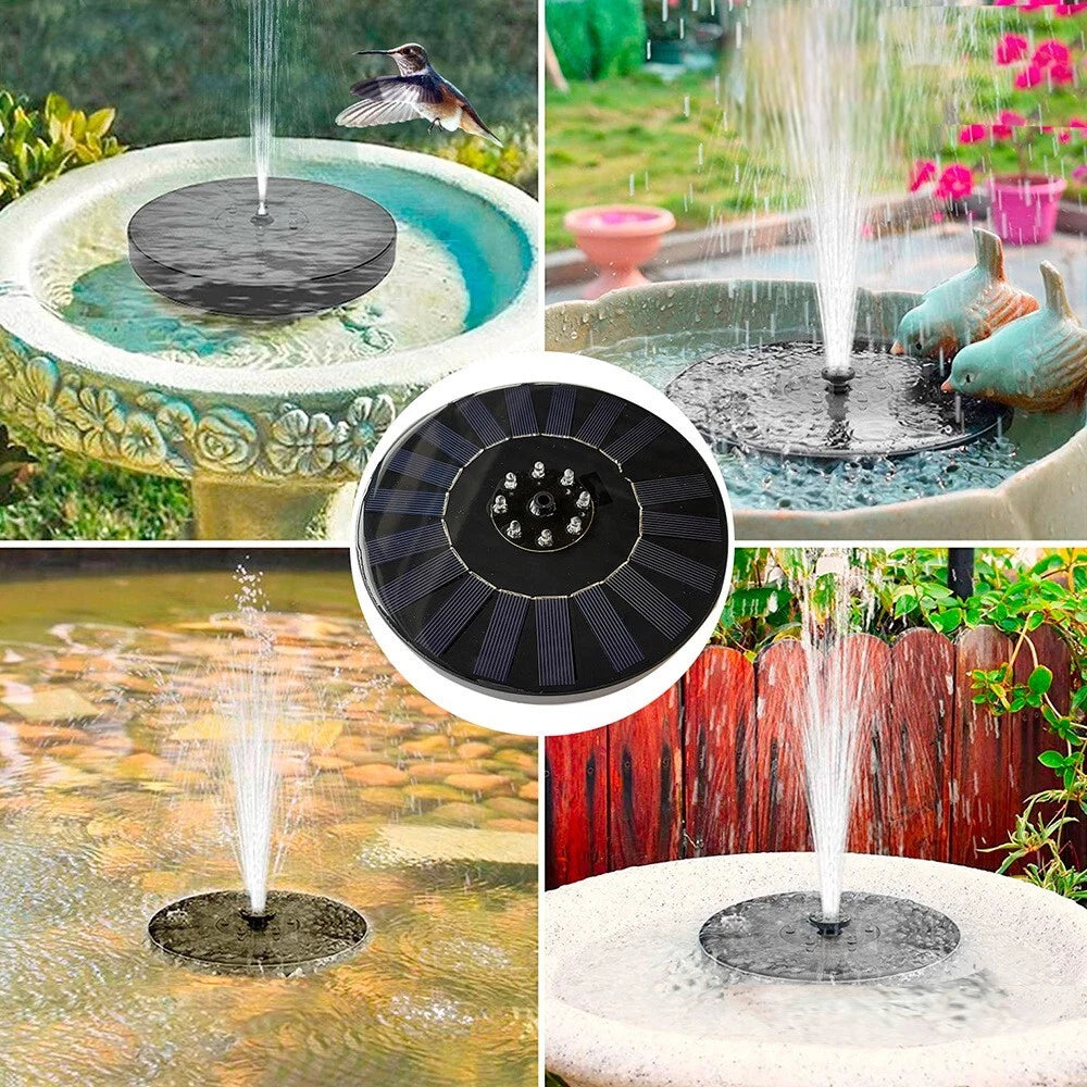 Solar Fountain Pump Floating Water Feature for Garden Ponds